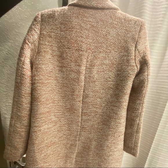 Asos Pink Texture Coat - Picture 7 of 7